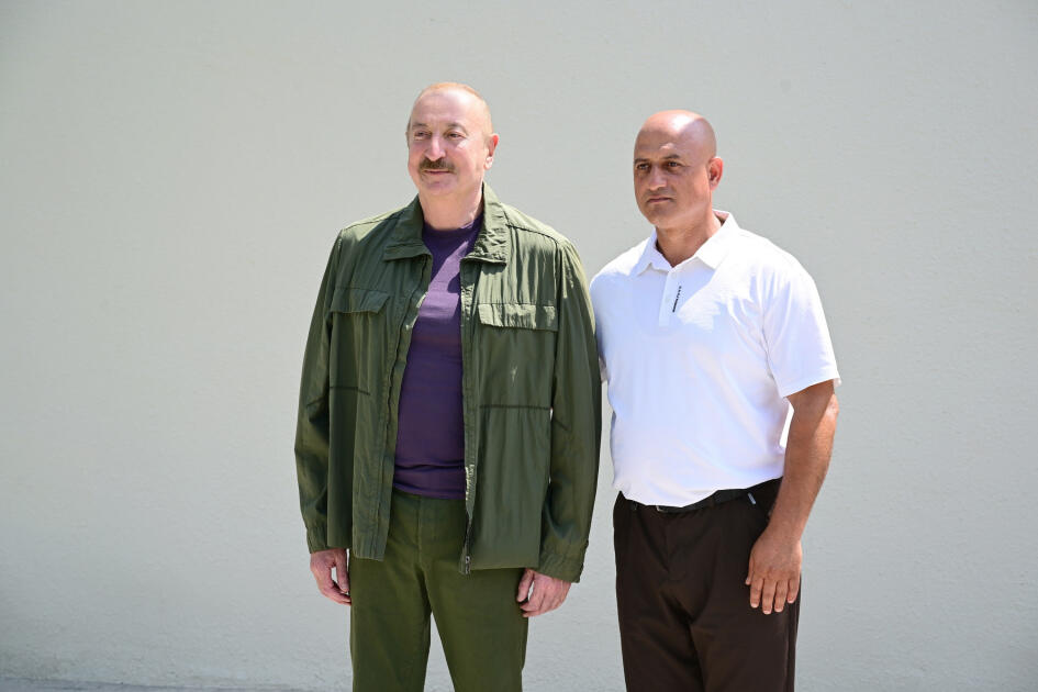 Prezident İlham Əliyev Xocavənd rayonunun Quzeyxırman kəndində olub