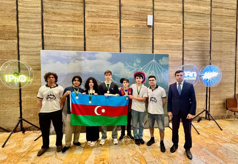 Azərbaycan Beynəlxalq Fizika Olimpiadasında 5 medal qazanıb