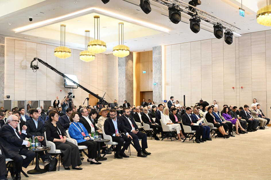Prezident İlham Əliyev IV Şuşa Qlobal Media Forumunun açılışında iştirak edib
