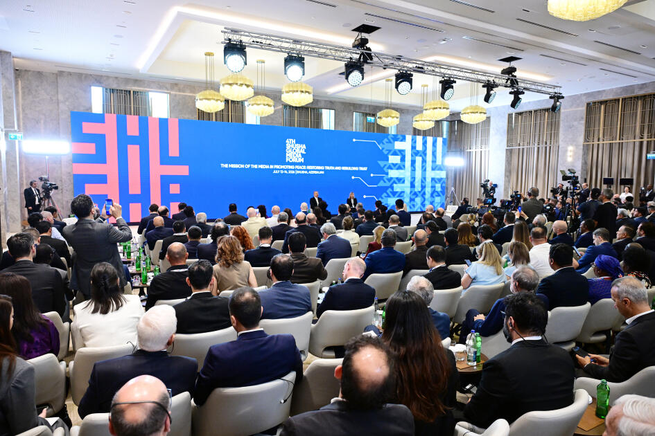 Prezident İlham Əliyev IV Şuşa Qlobal Media Forumunun açılışında iştirak edib