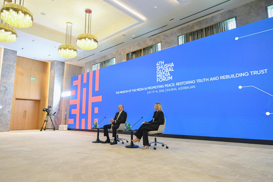 Prezident İlham Əliyev IV Şuşa Qlobal Media Forumunun açılışında iştirak edib