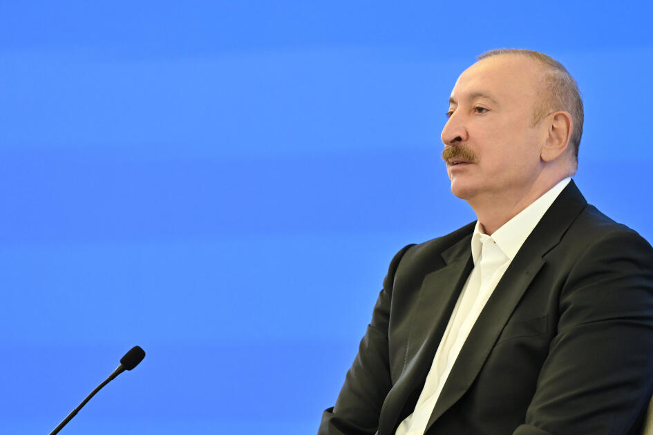 Prezident İlham Əliyev IV Şuşa Qlobal Media Forumunun açılışında iştirak edib