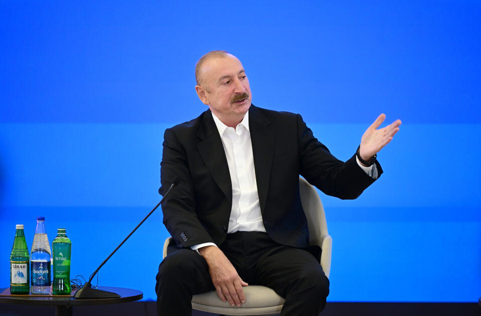 Prezident İlham Əliyev IV Şuşa Qlobal Media Forumunun açılışında iştirak edib