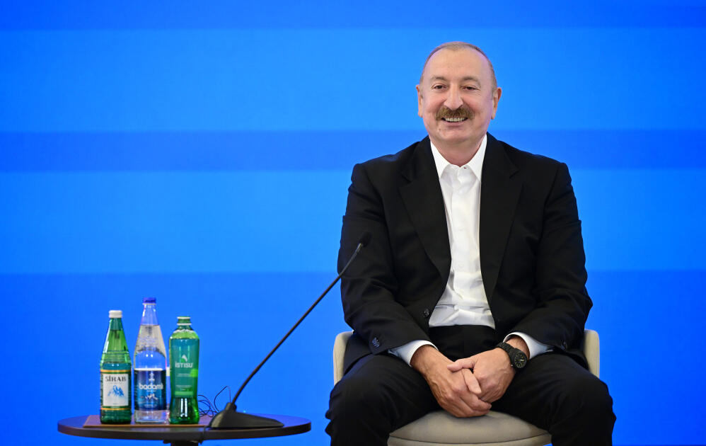 Prezident İlham Əliyev IV Şuşa Qlobal Media Forumunun açılışında iştirak edib
