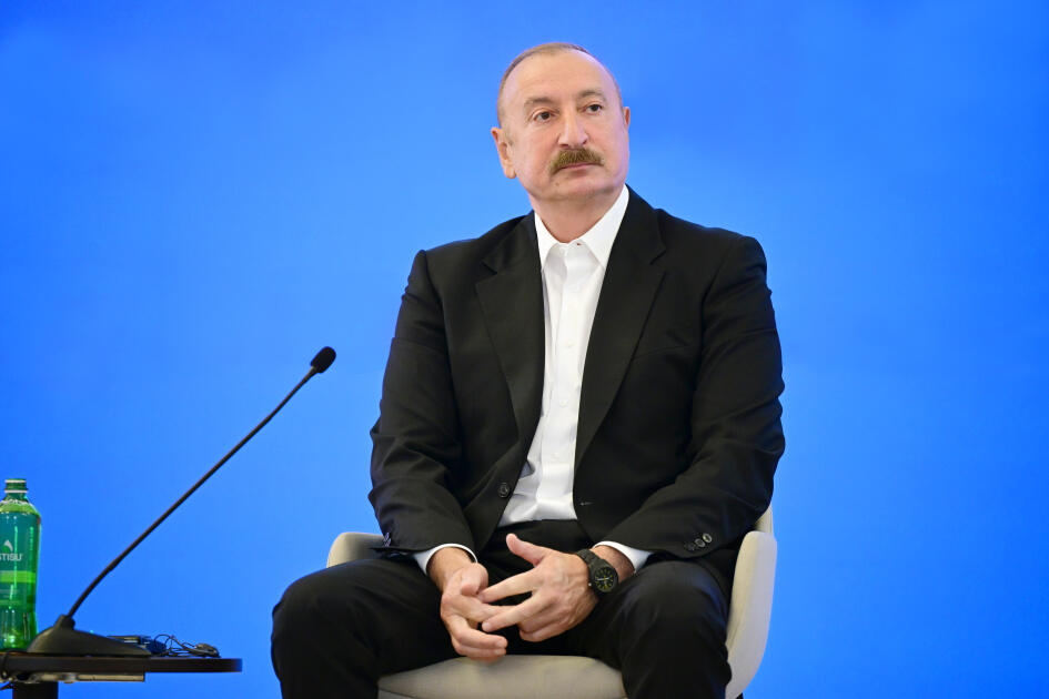 Prezident İlham Əliyev IV Şuşa Qlobal Media Forumunun açılışında iştirak edib