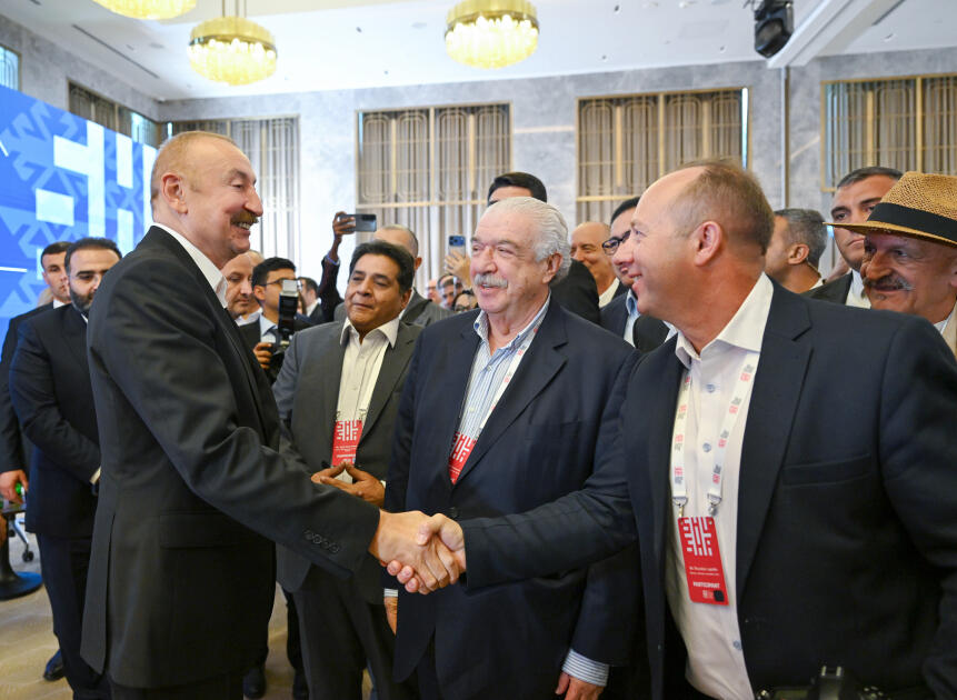 Prezident İlham Əliyev IV Şuşa Qlobal Media Forumunun açılışında iştirak edib