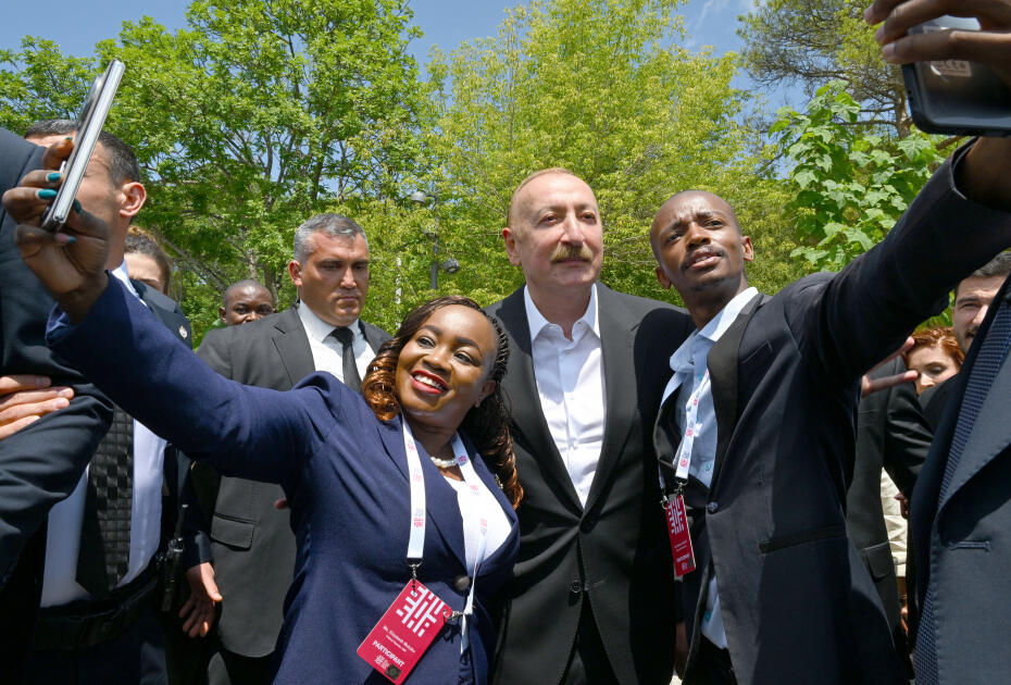 Prezident İlham Əliyev IV Şuşa Qlobal Media Forumunun açılışında iştirak edib