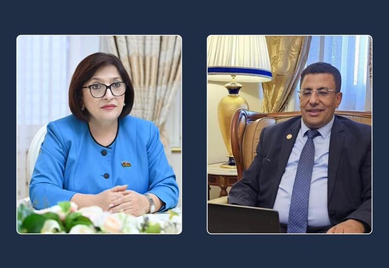 Сахиба Гафарова и Фатих Бутбиг обсудили развитие межпарламентских связей