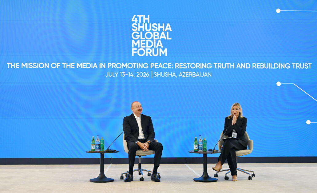 Prezident İlham Əliyev IV Şuşa Qlobal Media Forumunun açılışında iştirak edib