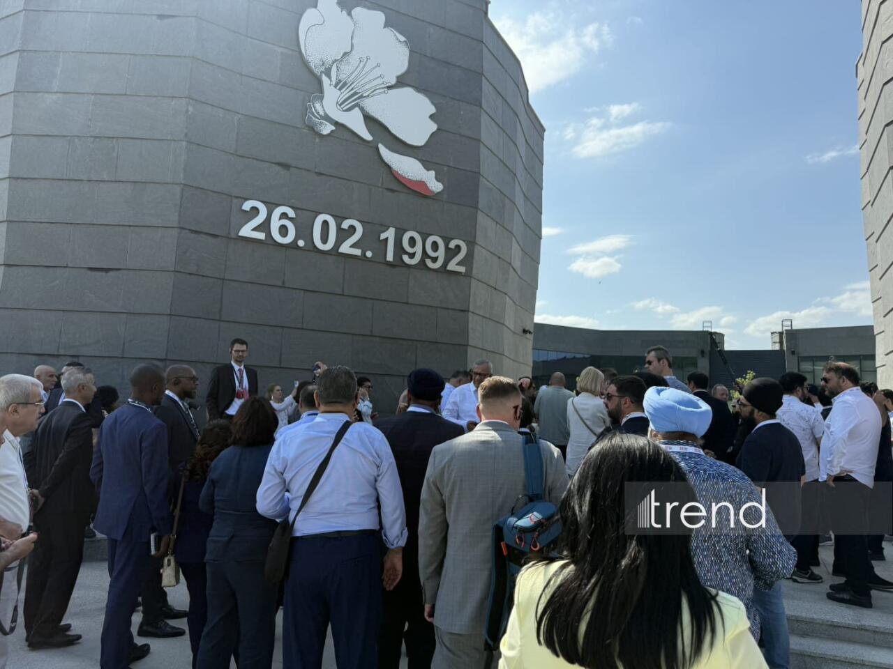 Участники IV Шушинского глобального медиафорума посетили Мемориал Ходжалинского геноцида