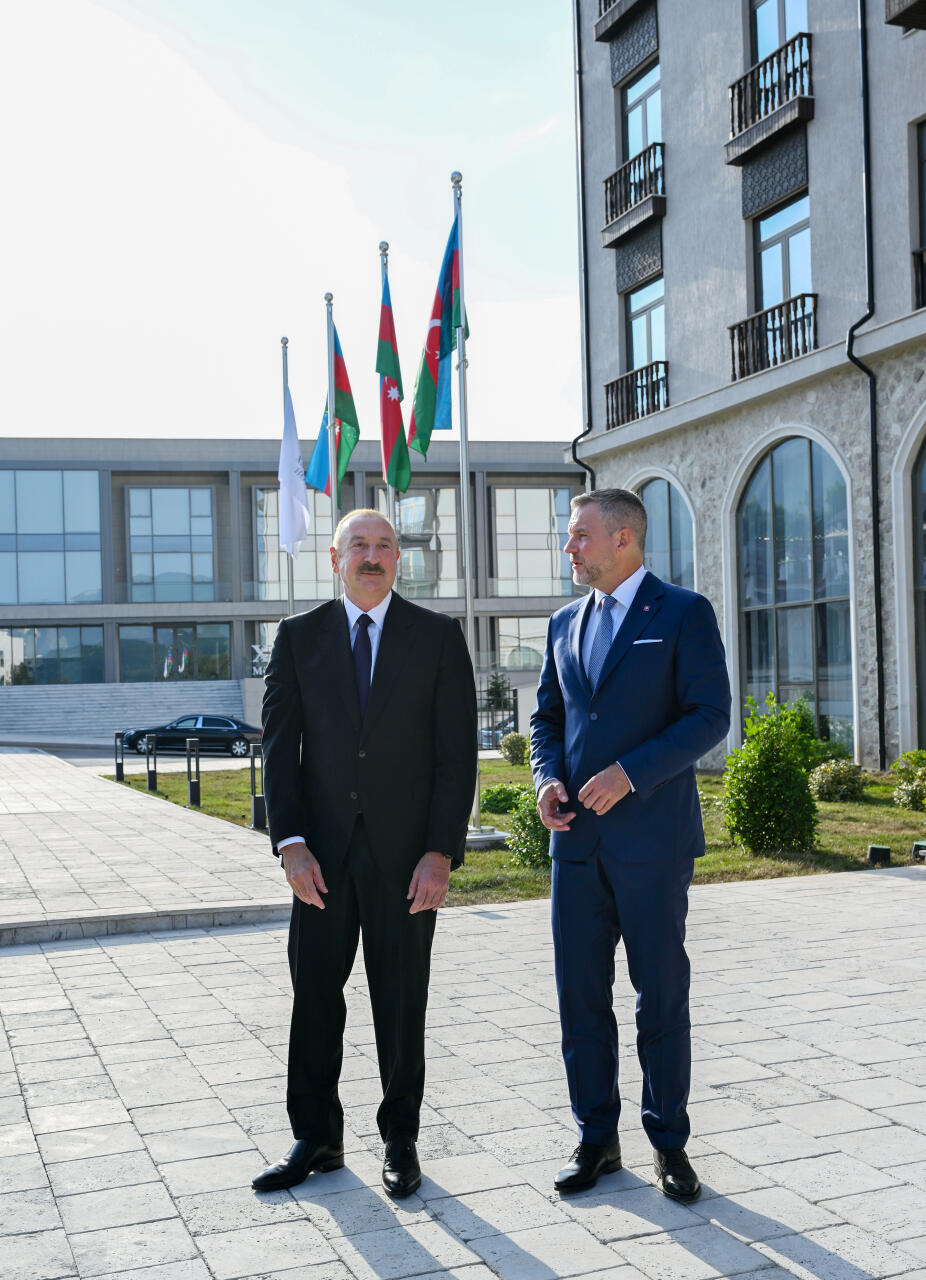 Prezident İlham Əliyevin adından Xankəndidə Slovakiya Prezidentinin şərəfinə rəsmi nahar verilib