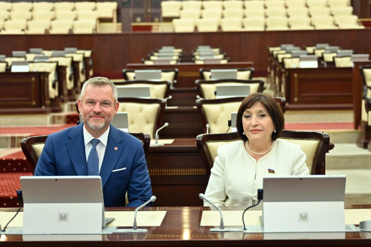 Сахиба Гафарова обсудила с Президентом Словакии стратегическое партнерство
