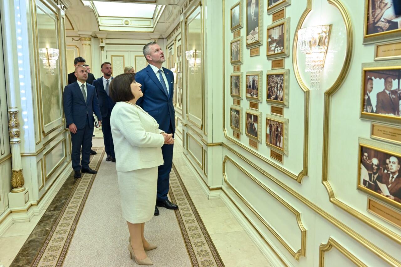 Сахиба Гафарова обсудила с Президентом Словакии стратегическое партнерство