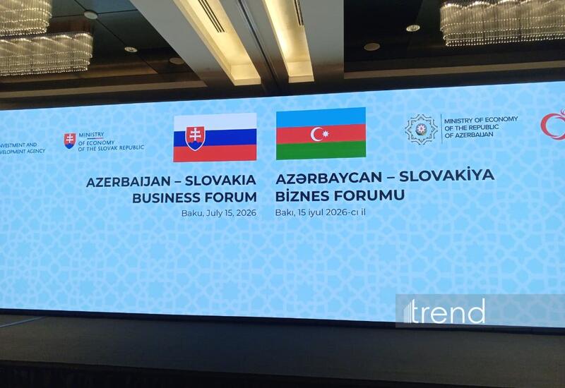 В Баку проходит Азербайджано-словацкий бизнес-форум
