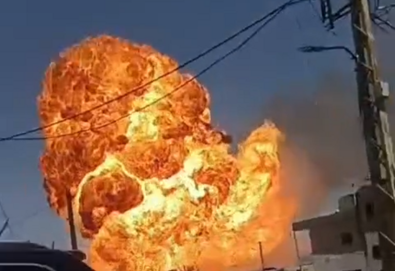 В ливанском городе взорвался резервуар с газом