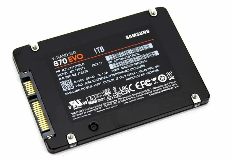 Эксперты выявили опасную подделку SSD Samsung 870 EVO