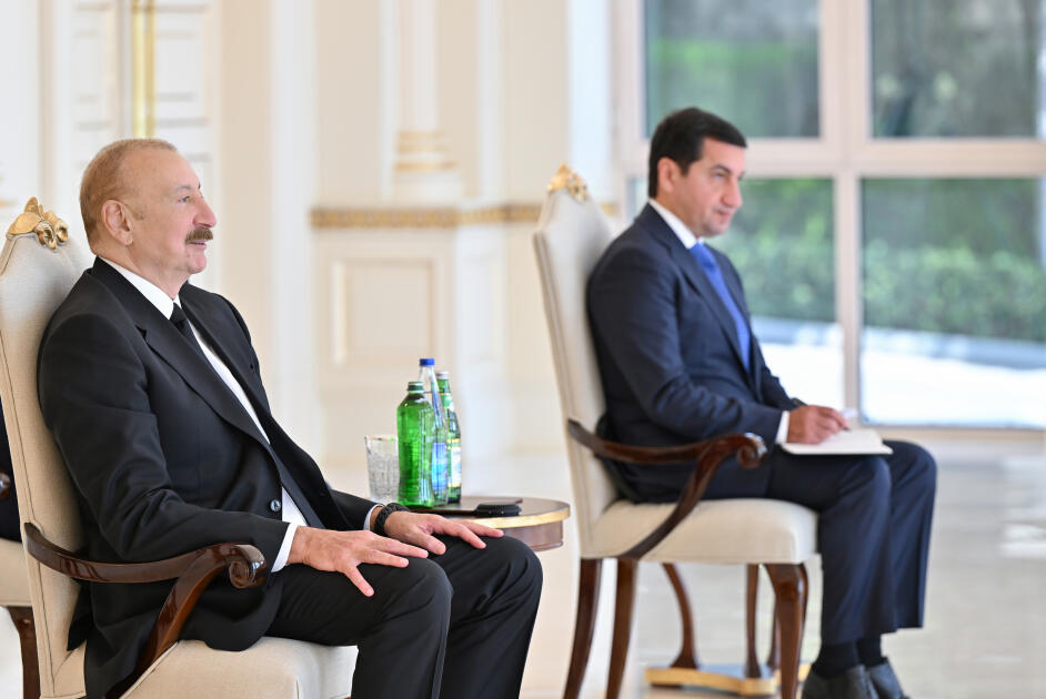 Prezident İlham Əliyev Omanın Azərbaycanda yeni təyin olunmuş səfirinin etimadnaməsini qəbul edib
