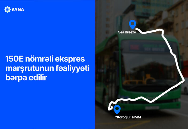 Bu istiqamətdə marşrutun fəaliyyəti bərpa olunur