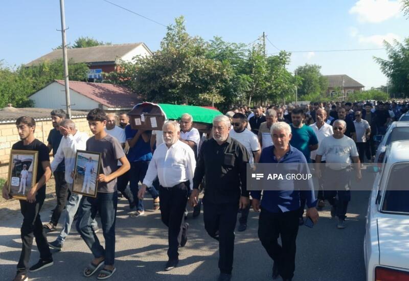 В Лянкяране похоронен капитан судна, атакованного вблизи Одессы