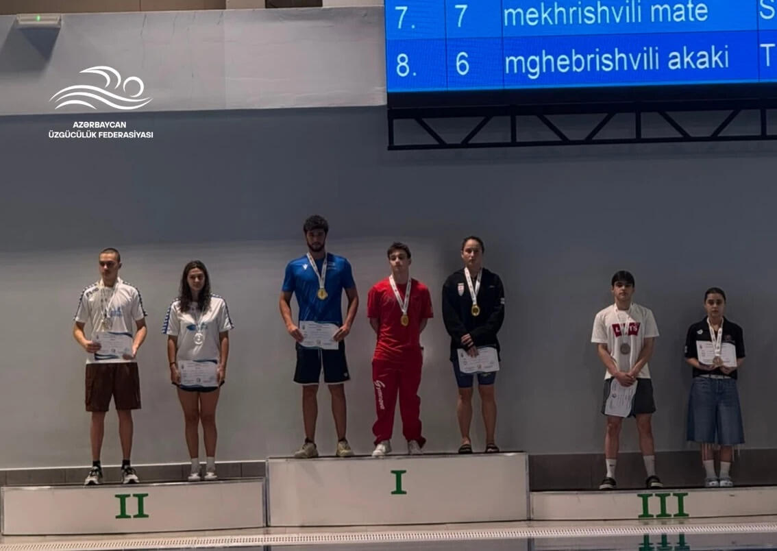 Азербайджанские пловцы завоевали 33 медали на международном чемпионате