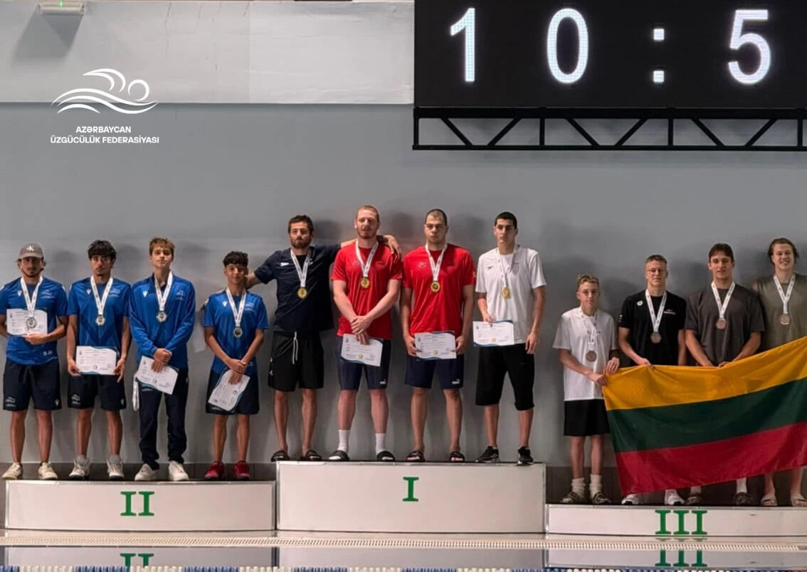 Азербайджанские пловцы завоевали 33 медали на международном чемпионате