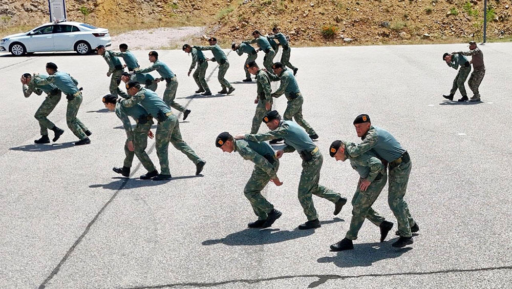 Müdafiə Nazirliyinin Hərbi Polis İdarəsinin nümayəndə heyəti Türkiyəyə səfər edib