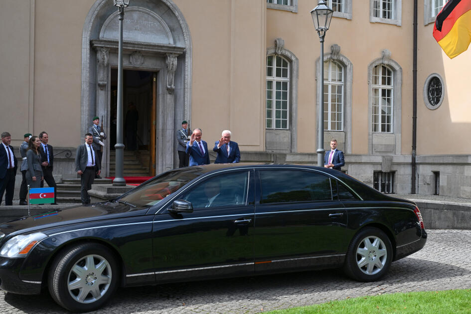Cостоялась встреча Президента Ильхама Алиева с Президентом Франком-Вальтером Штайнмайером в расширенном составе