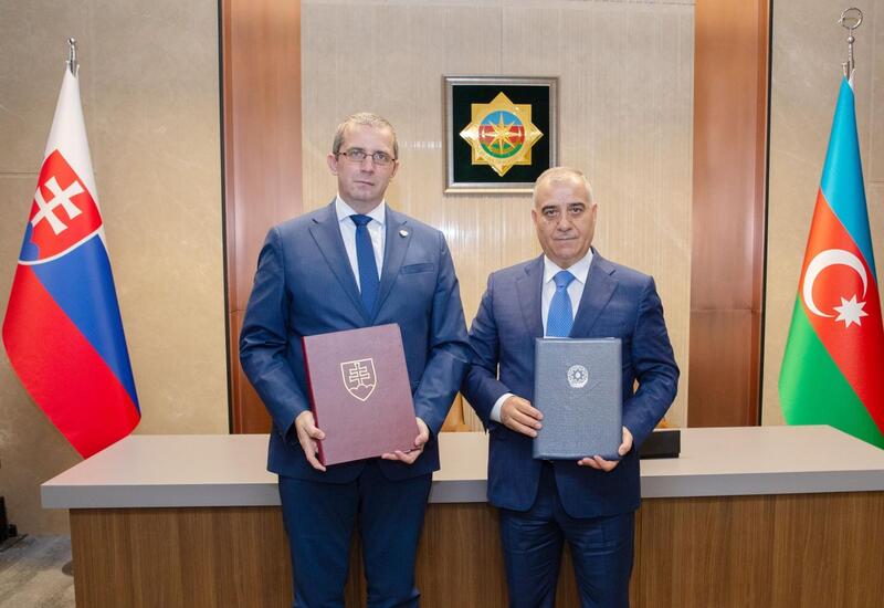 Azərbaycan və Slovakiya məxfi məlumatın mübadiləsi və qarşılıqlı mühafizəsi haqqında saziş imzalayıb