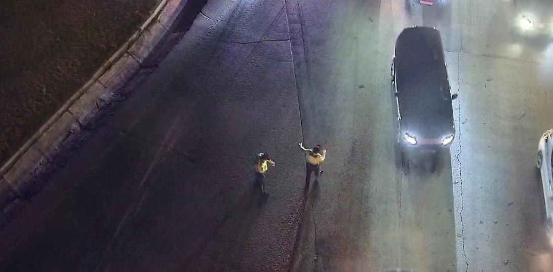 На закрытой из-за пожара дороге в Баку восстановили движение