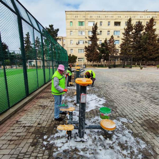 В Баку прошел очередной субботник