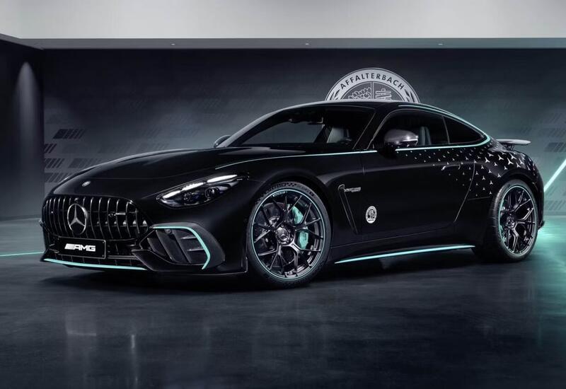 В Испании сгорел прототип Mercedes-AMG