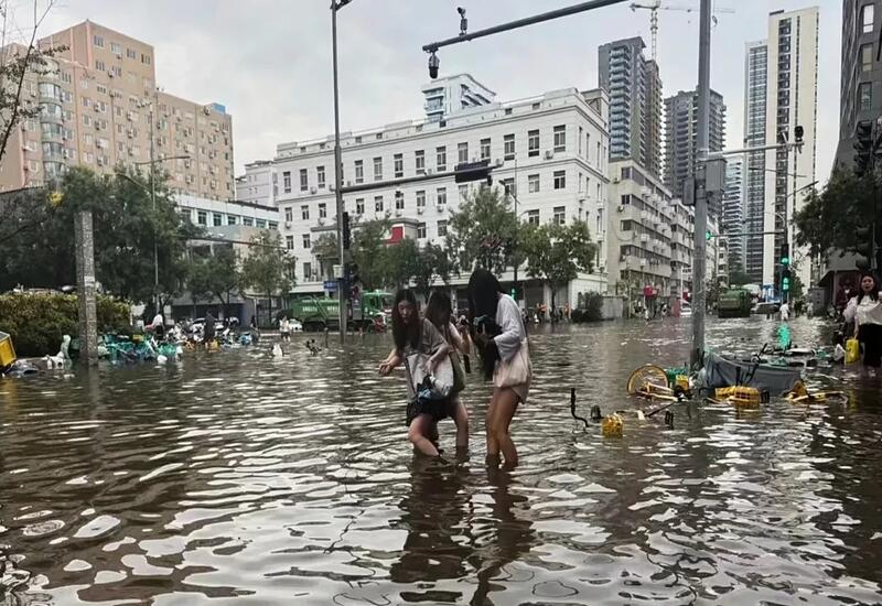 Наводнение в Китае: