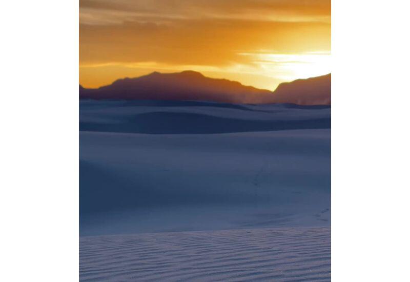 Знаменитый заповедник White Sands