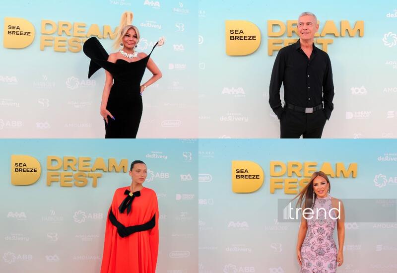 Финальный выход звезд на красную дорожку Dream Fest 2026 в Баку