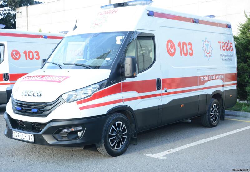 Ceyranbatandakı yanğında uşaq özünü binadan ataraq xəsarət alıb