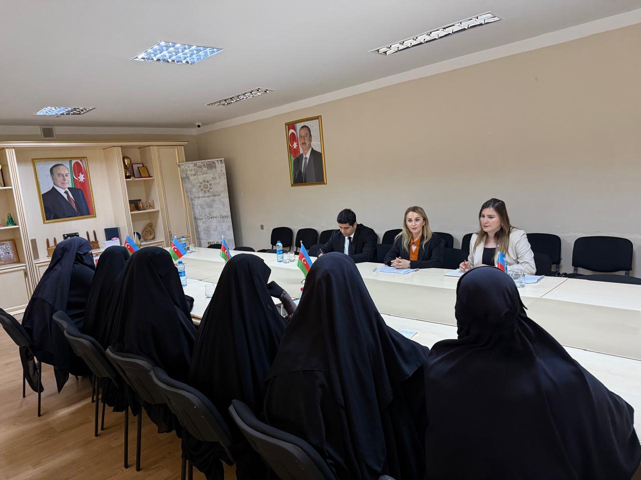 Репатриированные из Сирии азербайджанцы встретились с представителями Омбудсмена