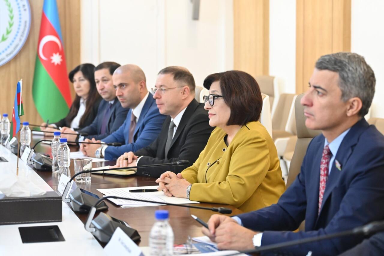 Sahibə Qafarova Efiopiya Federasiya Palatasının sədri ilə görüşüb