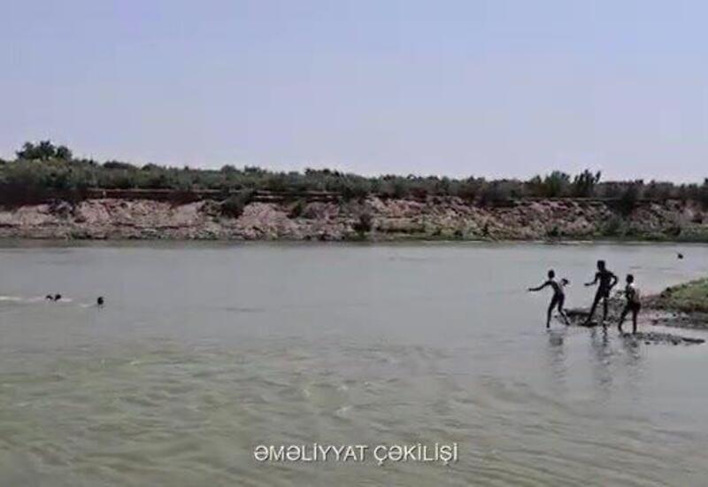 İmişlidə çayda batan gənc belə xilas edildi