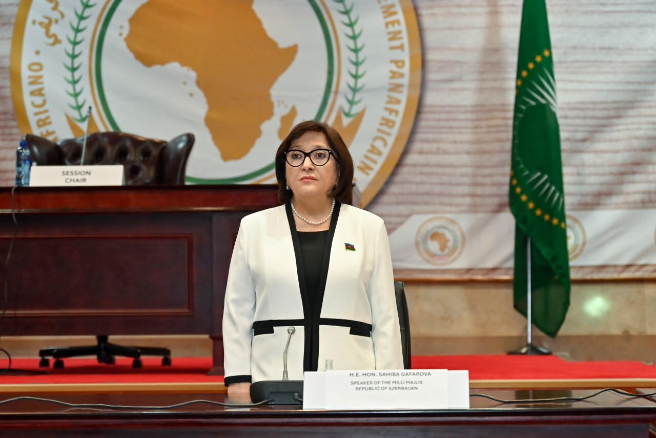 Sahibə Qafarova Milli və Regional Parlamentlərin Sədrlərinin Konfransında iştirak edib