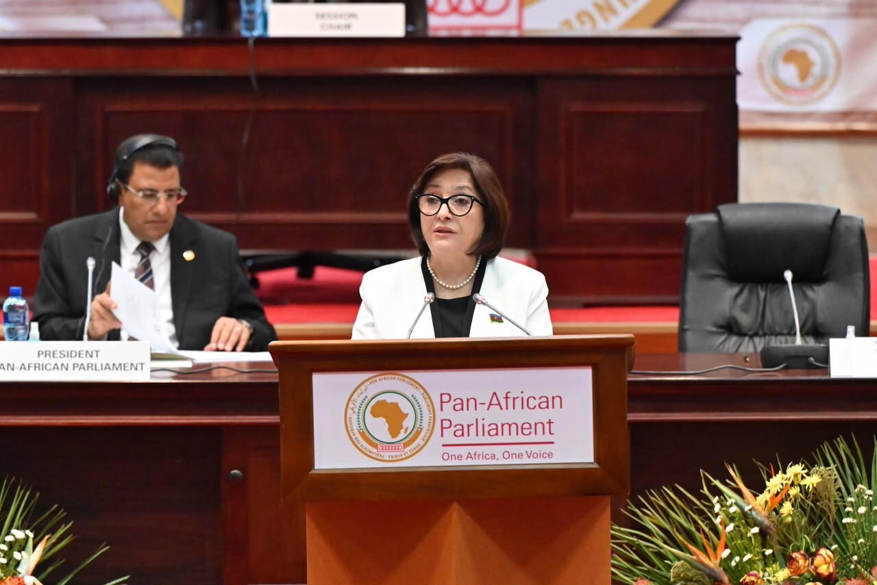 Sahibə Qafarova Milli və Regional Parlamentlərin Sədrlərinin Konfransında iştirak edib