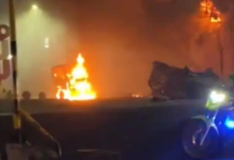 Грузовик взорвался у полицейского участка в Колумбии