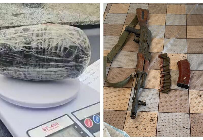Polis ötən gün 23 kiloqrama yaxın narkotik və 8 ədəd odlu silah aşkarlayıb