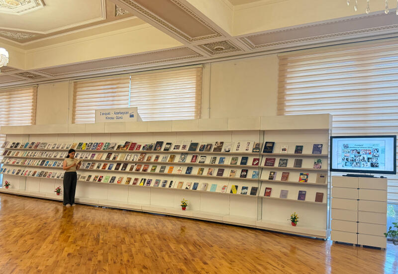 Milli Kitabxanada Azərbaycan Kinosu Günü ilə bağlı virtual kitab sərgisi təqdim olunub