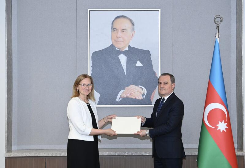 Ceyhun Bayramov Estoniyanın Azərbaycandakı yeni səfiri ilə görüşüb