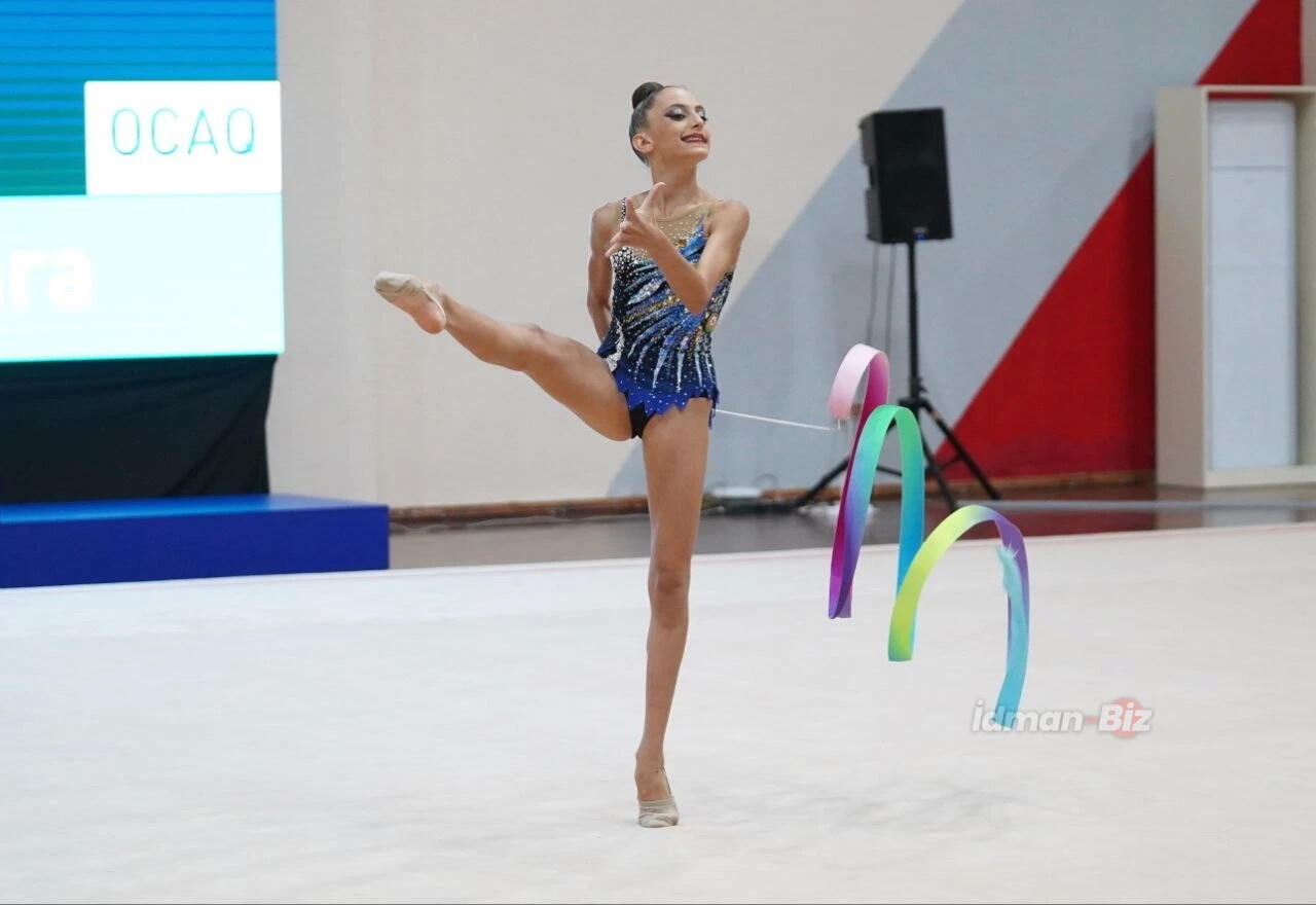 На чемпионате Азербайджана по художественной гимнастике прошла церемония награждения