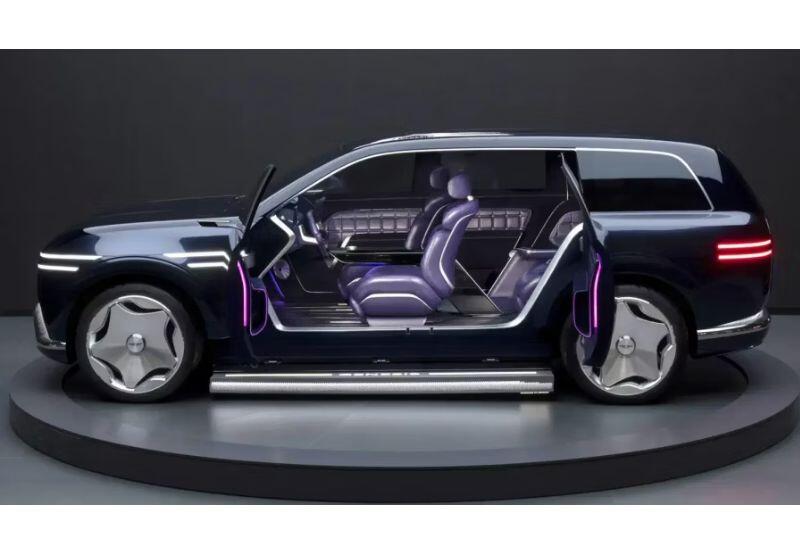 Внедорожник Genesis GV90 получит распашные двери как у Rolls-Royce