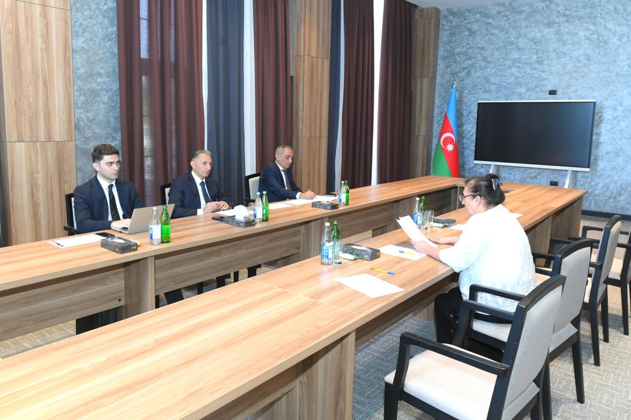 Nazir Rəşad Nəbiyev Zəngilanda vətəndaşları qəbul edib