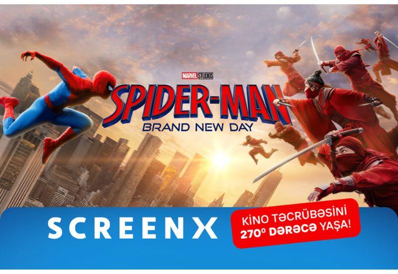 Впервые в CineMastercard: "Человек-паук", снятый специально для ScreenX