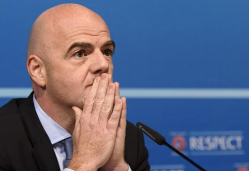İnfantino səhvlərinə görə üzr istədi