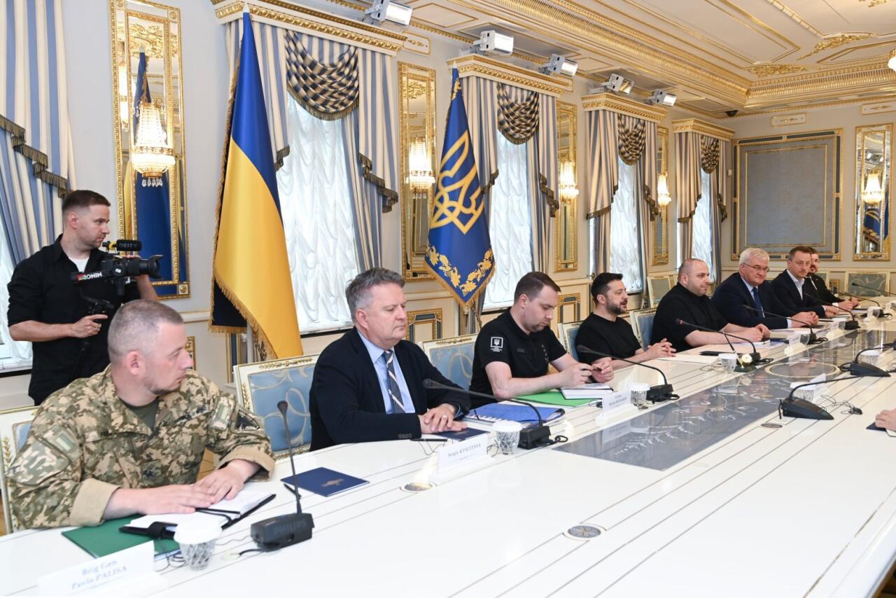 Володимир Зеленский принял Джейхуна Байрамова